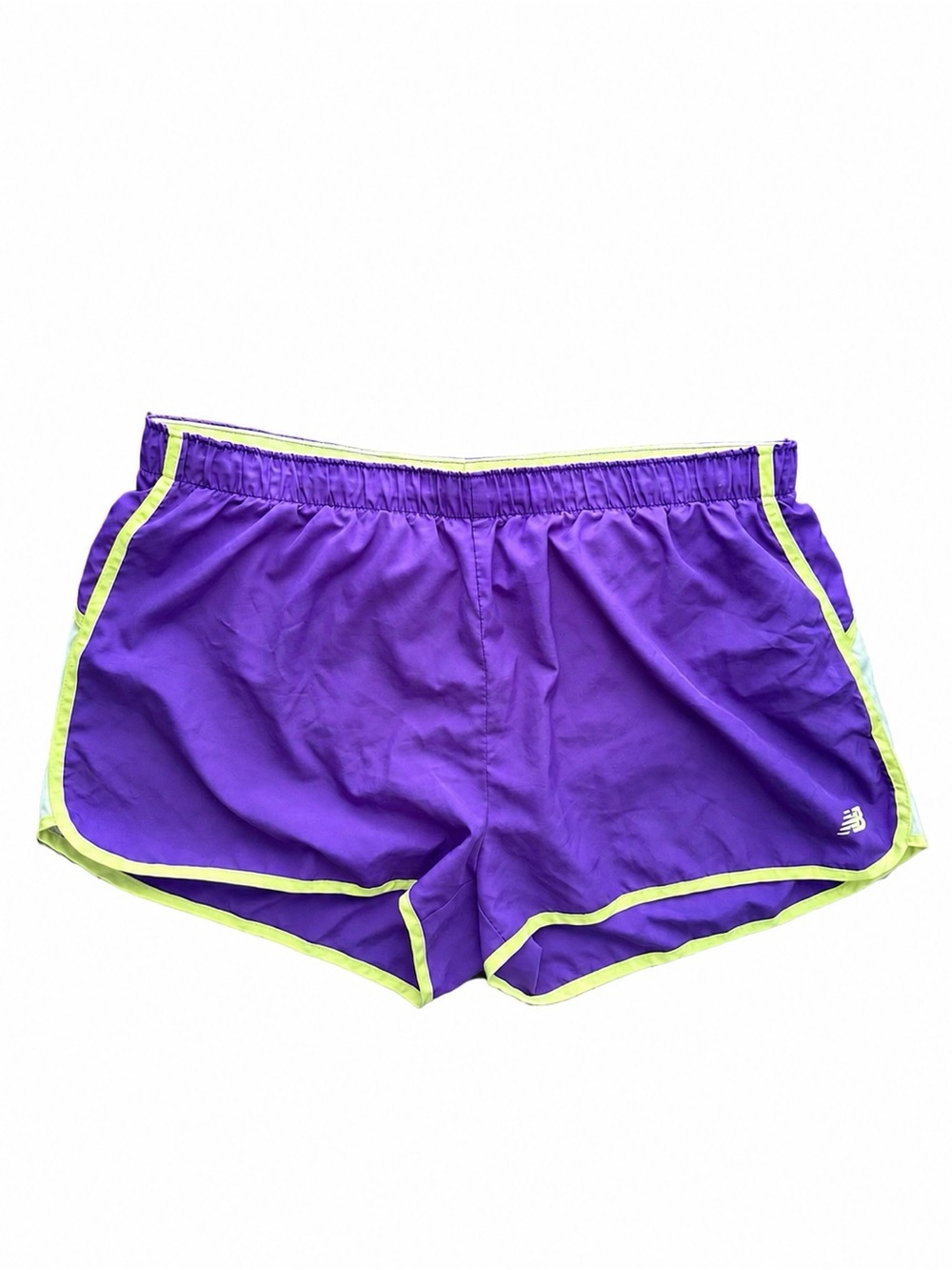 New Balance Lightning Dry Purple Running Shorts Women’s XL Lined Athletic Active